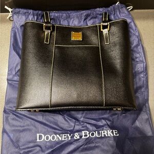 Dooney & Bourke Black Leather Purse/Tote
